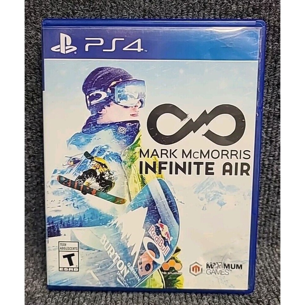 PS4 Mark McMorris Infinite Air (Sony PlayStation 4, 2016) No Manual Snowboarding